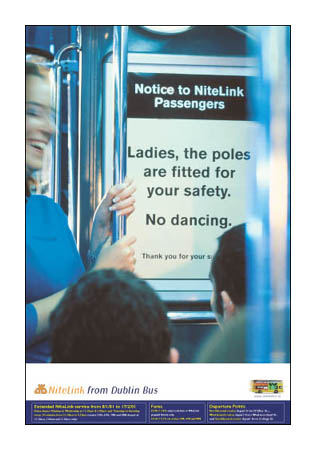 Poles are for safety